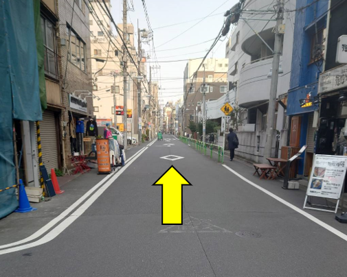 直進します。田原小過ぎてすぐです。